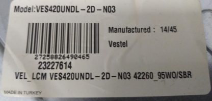 17MB82S 23229101 VESTEL SEG 42SD3100 MAİN BOARD - Görsel 3