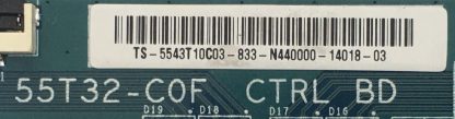 55T32-C0F CTRL BD PHILIPS 43PUS6503/62 T.CON BOARD - Görsel 2
