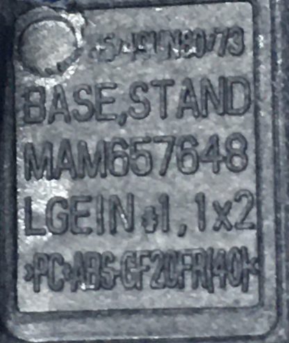 LG 50NANO756PA.HPDTLWK SEHPA AYAĞI - Görsel 4