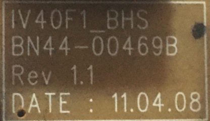 BN44-00469B IV40F1_BHS SAMSUNG LE40D503F POWER BOARD - Görsel 3
