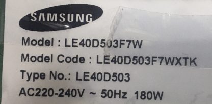 BN94-04845G BN41-01702A SAMSUNG LE40D503F MAİN BOARD - Görsel 4