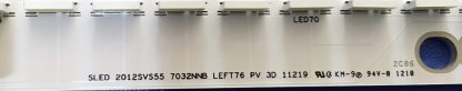 SLED 2012SVS55 7032NNB RIGHT76 PV 3D 111219 SAMSUNG UE55ES6800SXXH LED - Görsel 3