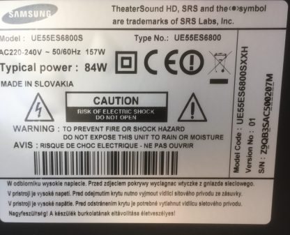 SAMSUNG UE50ES5500 SEHPA AYAĞI - Görsel 12