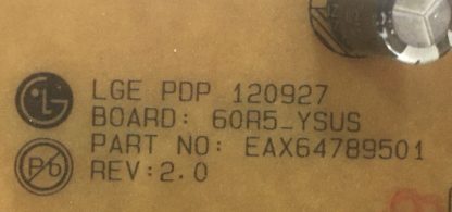 EBR75455701 EAX64789501 LG 60PH670S-ZD Y-SUS BOARD - Görsel 3