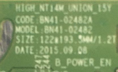 BN94-09586N BN94-10856F BN41-02482A SAMSUNG UE40J5270SSXTK MAİN BOARD - Görsel 3