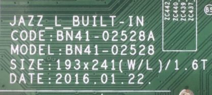 BN94-10832C BN41-02528A SAMSUNG UE55KU7000U MAİN BOARD - Görsel 3