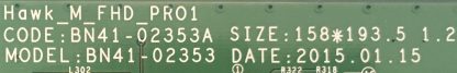 BN94-08248C BN41-02353A SAMSUNG UE55JU6370SUXTK MAİN BOARD - Görsel 3