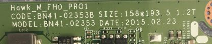 BN94-09093M BN41-02353B SAMSUNG UE40J6370SUXXN MAİN BOARD - Görsel 3