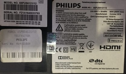 LB-PC3030-GJUHD658X1 4ADM2-L-H PHILIPS 65PUS6121/12 LED BAR - Görsel 2