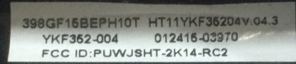 YKF352-004 398GF15BEPH10T PHILIPS 55PUK7100/12  KUMANDA - Görsel 2