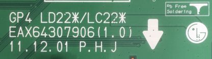 EBT62225723 EBT62225721 EAX64307906 LG 55LM640S MAİN BOARD - Görsel 3