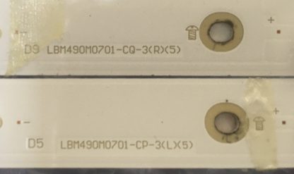 05 LBM490M0701-CP-3(LX5) D9 LBM490M0701-CQ-3(RX5) PHILIPS 49PUS7002/62 LED BAR - Görsel 2