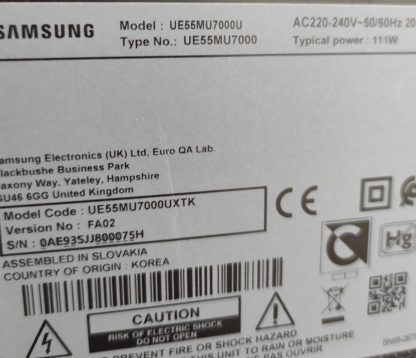 BN96-39903A BN96-39904A SAMSUNG UE60KU7000 LVDS KABLO - Görsel 4