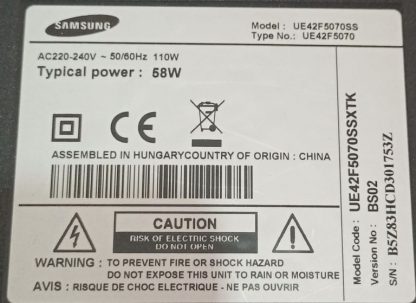D2GE-420SCA-R3 D2GE-420SCB SAMSUNG UE42F5070 LED BAR - Görsel 2