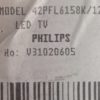 PHILIPS 42PFL6188K/12 SEHPA AYAĞI - Görsel 6