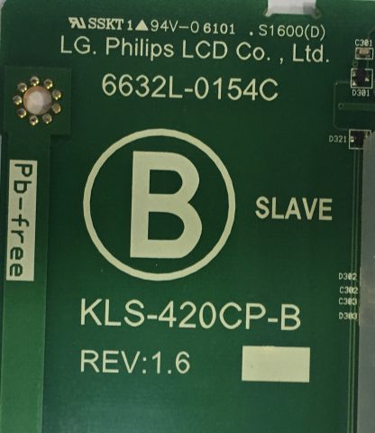 6632L-0153C KLS-420CP-A REV:1.6 CREA CLV42SSTH İNVERTÖR KART - Görsel 3