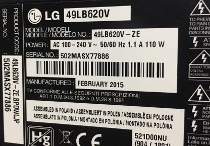 LG 49UB850V SEHPA AYAĞI - Görsel 8