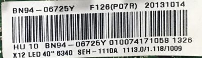 BN94-06725Y BN41-01958B SAMSUNG UE40F6340SSXTK MAİN BOARD - Görsel 2