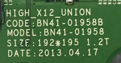 BN94-06725Y BN41-01958B SAMSUNG UE40F6340SSXTK MAİN BOARD - Görsel 3