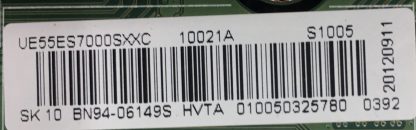 BN94-06149S BN41-01800A SAMSUNG UE55ES7000SXTK MAİN BOARD - Görsel 2