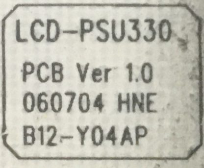 LCD-PSU330 PCB Ver 1.0 060704 CREA CLV42SSTH POWER BOARD - Görsel 2