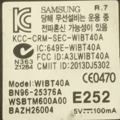 BN59-01161A BN41-01976B BN96-26401E BN96-25376A SAMSUNG UE40F6340SSXTK WİFİ MODÜL - Görsel 5
