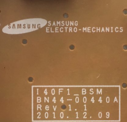 BN44-00440A  I40F1_BSM SAMSUNG LE40D550 POWER BOARD - Görsel 3