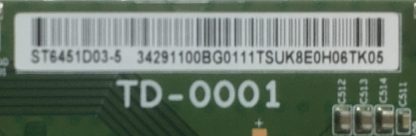 ST6451D03-5 TD-0001 SONY XR-65X90J 4K T.CON BOARD - Görsel 2