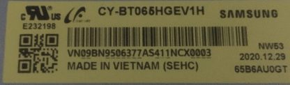 CY-BT065HGEV1H BN9506377A SAMSUNG UE65TU8000UXTK PLEKSİ