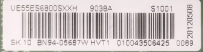 BN94-05687W BN41-01807A SAMSUNG UE55ES6800SXXH MAİN BOARD - Görsel 2