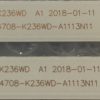 K236WD A1 4708-K236WD-A1113N11 SW SW-L E486558 471R1P79 PHILIPS 24PHT4003/56 LED BAR - Görsel 2