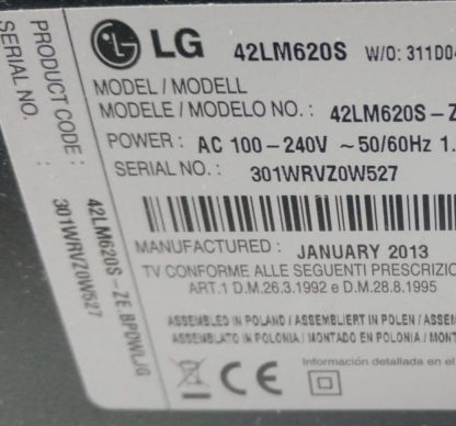 6922L-0016A 6916L-0936A 6920L-0001C PHILIPS 42PFL3507 LED BAR - Görsel 6