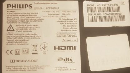 PHILIPS 43PFS4132/12 SEHPA AYAĞI - Görsel 4