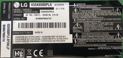 EAD64666201 EAD64666202 LG 65SK8500PLA LVDS KABLO - Görsel 4