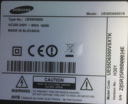 BN96-18089A SAMSUNG UE55D6500VSXTK SPEAKER - Görsel 3