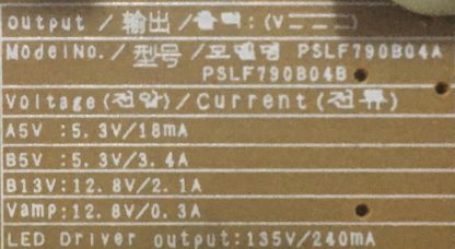 BN44-00501A PD32A1_CSM Rev1.1 SAMSUNG UE32ES5500WXTK POWER BOARD - Görsel 5