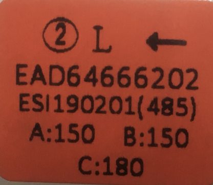 EAD64666201 EAD64666202 LG 65SK8500PLA LVDS KABLO - Görsel 3