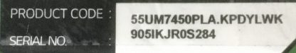 EAD64666101 EAD64666102 LG 55UM7450PLA LVDS KABLO - Görsel 4