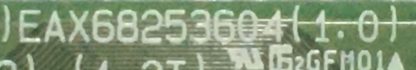65710405 EAX68253604(1.0) LG 55UM7450PLA MAİN BOARD - Görsel 3