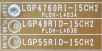 EAY63689101 EAX66203101 LG 50LF650V POWER BOARD - Görsel 4