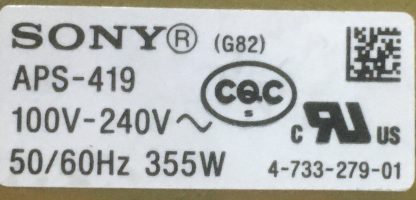 1-983-329-11 APS-419 SONY KD-55XF9005 POWER BOARD - Görsel 4