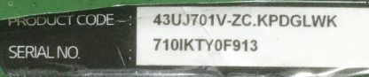 EAD63787814 LG 43UJ701V-ZC LVDS KABLO - Görsel 4