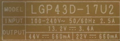 EAY64529301 EAX67267601(1.6) LG 43UJ701V-ZC POWER BOARD - Görsel 4
