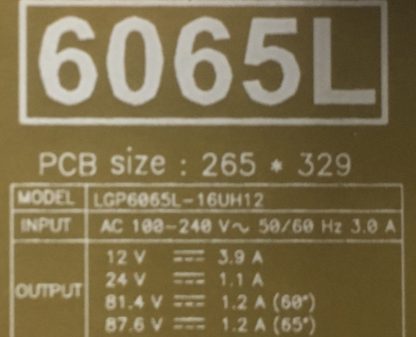 EAY64269111 LG 65UH850V-ZA POWER BOARD - Görsel 3