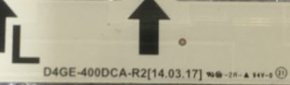 D4GE-400DCA-R2 D4GE-400DCB-R2 SAMSUNG UE40H5070 LED BAR - Görsel 2