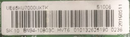 BN94-10803C BN41-02528A SAMSUNG UE65KU7000UXTK MAİN BOARD - Görsel 2