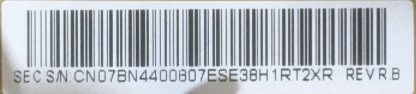 BN44-00807E L55S6_FSM SAMSUNG UE55JU6570UX POWER BOARD - Görsel 3
