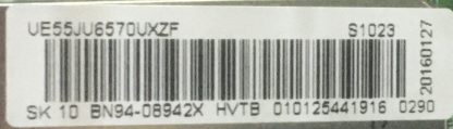 BN94-08942X BN41-02344D SAMSUNG UE55JU6570UXTK MAİN BOARD - Görsel 2