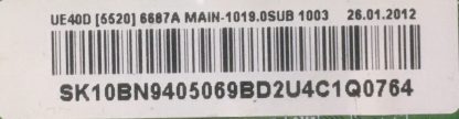 BN94-04465A BN94-04465U BN94-04465C BN94-05069B SAMSUNG UE46D5500RWXTK MAİN BOARD - Görsel 4