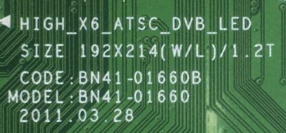 BN94-04465A BN94-04465U BN94-04465C BN94-05069B SAMSUNG UE46D5500RWXTK MAİN BOARD - Görsel 6